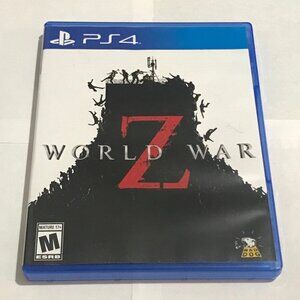 PS4 World War Z For Playstation 4 Mint